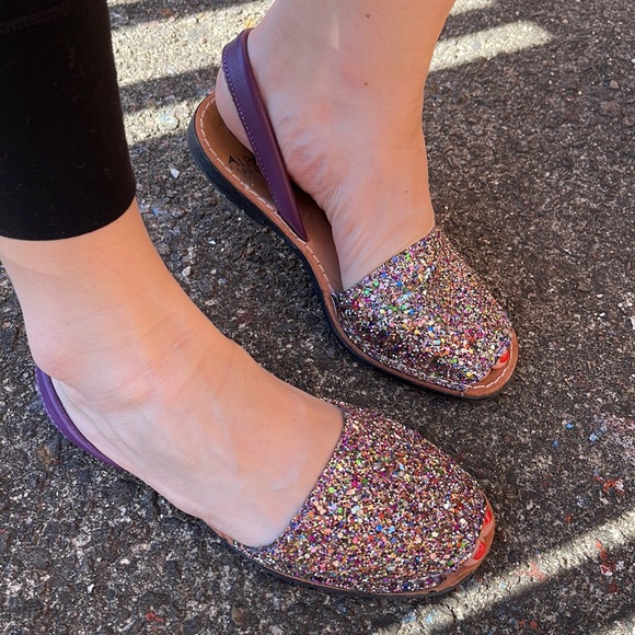 Alparpargatus glitter flats size 37 made in Spain 🇪🇸 - Picture 9 of 9